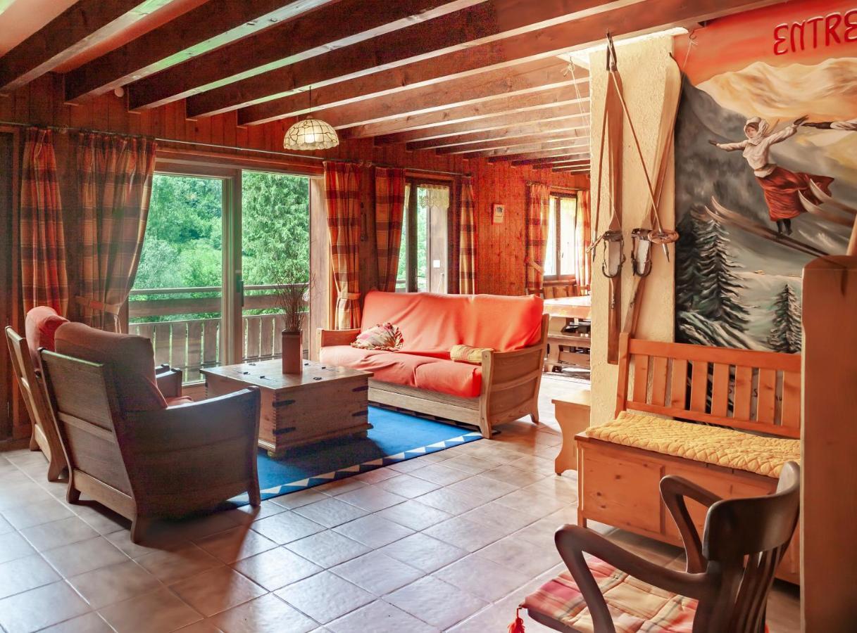 Grand Appartement Proche Gd Bornand Glieres-Val-de-Borne エクステリア 写真