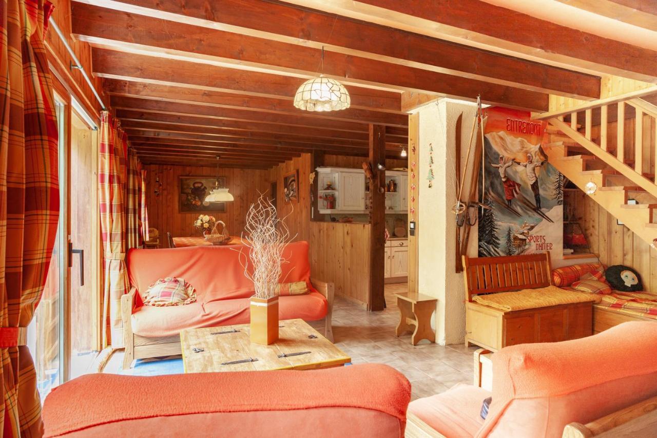 Grand Appartement Proche Gd Bornand Glieres-Val-de-Borne エクステリア 写真